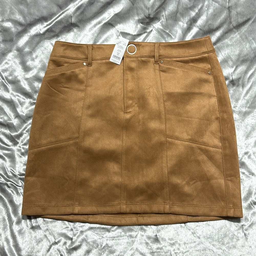 WHBM - Tan Skirt